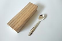 Pure Silver Spoon Making Workshop in Kyoto