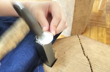 Pure Silver Spoon Making Workshop in Kyoto