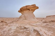 Doha West Qatar Richard Serra Sculpture, Mushroom Rock Tour
