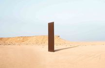 Doha West Qatar Richard Serra Sculpture, Mushroom Rock Tour