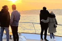 Bosphorus Sunset Cruise with Wine, Feel Special On A Luxury Yacht