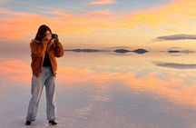Uyuni Salt Flats Expedition with Sunset Toast & Stargazing