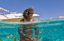 Bora Bora blue lagoon excursion, snorkeling, lunch in heaven