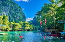 Zipline Dark cave & Paradise cave: Full-day Exploration