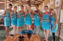 Full Day Thai Cooking and Bua Thong Waterfall in Chiang Mai