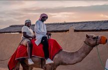 Premium Red Dune Safari with Camel Ride and BBQ in Arabian camp
