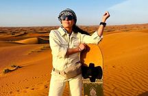 Dubai Dune Bashing Tour with Quad Bike, Sandboarding, Camel Ride