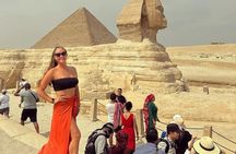 Cairo Pyramids, Sphinx, Egyptian Museum with lunch from Hurghada 