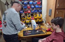 Experience to Forge a Railroad Spike Knife in Ferry Township