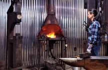 Experience to Forge a Railroad Spike Knife in Ferry Township