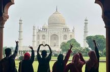 Taj Mahal Tour by Gatimaan Train with 5-Star Lunch & Tickets