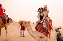 Private Evening Desert Safari with BBQ Dinner and Sand Boarding