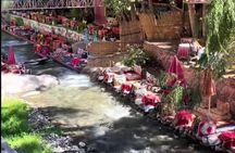 Mountain Atlas, Ourika Valley, Waterfall with Guide