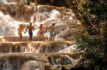 Dunn's River Falls & Blue Hole Combo Tour from Montego Bay