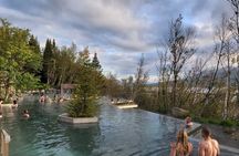 Winter Combo Godafoss Christmas House and The Forest Lagoon