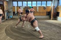 TOKYO , No1 Yokozuna Stable Morning Practice in Ryogoku