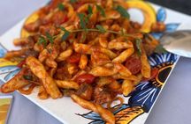 Cooking with Teresa three types of fresh local pasta