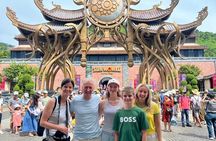 Hoi An/Da Nang: Golden Bridge -Marble Mountain - Lady Buddha Tour