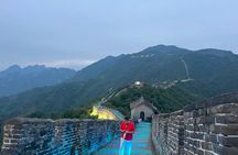 Sunset Glow at Mutianyu Great Wall Night Bus Tour with Ticket