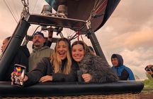 Teotihuacan Balloon Flight Transportation and Breakfast in a Natural Cave