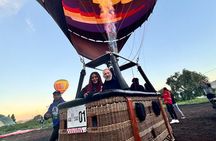 Teotihuacan Balloon Flight Transportation and Breakfast in a Natural Cave
