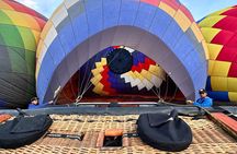 Teotihuacan Balloon Flight Transportation and Breakfast in a Natural Cave