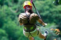 Zip Line Adrenaline Adventure Punta Can Located in Anamuya forest