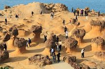 Taiwan TST: Private Tour Taipei Yehliu, Chaojing, Shifen, Jiufen 