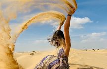 Abu Dhabi Private Dune Drive with Camel Farm Visit