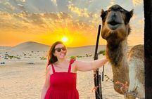 Abu Dhabi Private Dune Drive with Camel Farm Visit