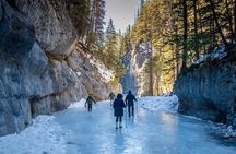 Majestic Grotto Canyon Ice Walk tour from Banff Calgary Canmore