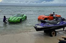 15 Minutes Jet Car Rental in Montego Bay with Pickup
