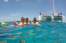 Party Catamaran Cruise with Open Bar and Snorkeling Montego Bay
