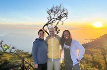 Mount Ijen Sunrise Trek :Blue Flames and Crater views