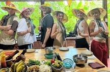 HoiAn:Making Lantern & Cooking Class-BasketBoat Ride,Crab fishing