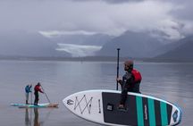 Dry-Suit Paddle board in Juneau with Mendenhall Glacier Views