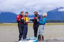 Dry-Suit Paddle board in Juneau with Mendenhall Glacier Views