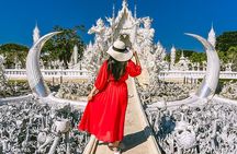 Chiang Mai to Chiang Rai Visit the White, Blue, and Red Temples