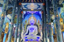 Chiang Mai to Chiang Rai Visit the White, Blue, and Red Temples