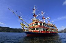 Fuji Day trip to Hakone Pirate Boat Ropeway Gotemba Outlets