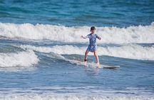 Epic surf-lessons at beautiful Samara beach. 