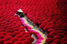 Quang Phu Cau Incense, Conical Hat, Lacquer Traditional Village