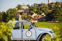 Half-day guided tour on the Burgundy wine Route in a classic car