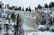 Frozen Waterfalls Hike through Korouoma Canyon