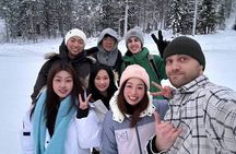 Frozen Waterfalls Hike through Korouoma Canyon