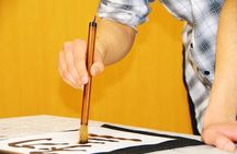 Japanese Calligraphy Class near Kyoto Station