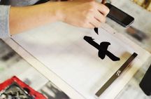 Japanese Calligraphy Class near Kyoto Station