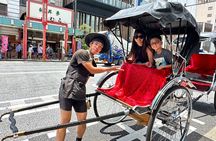 Delight Yourself by a Rickshaw Journey Food Tour through Asakusa 