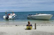 Speedboat Blue Bay to Ile Aux Cerfs BBQ and Lobster Lunch