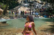 Dunns River Falls Zipline Bamboo Rafting And Horseback Ride Combo